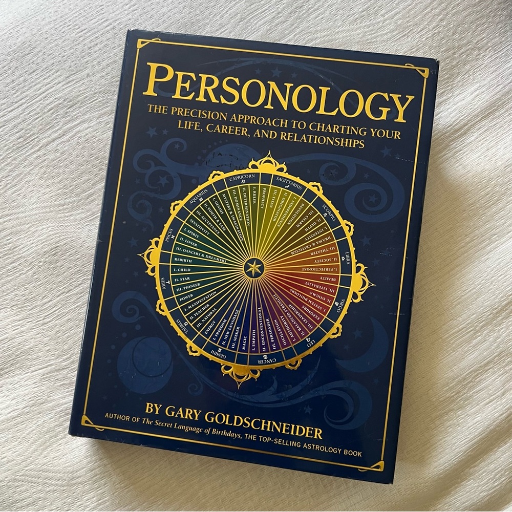 Personology Hardcover Book by Gary Goldschneider